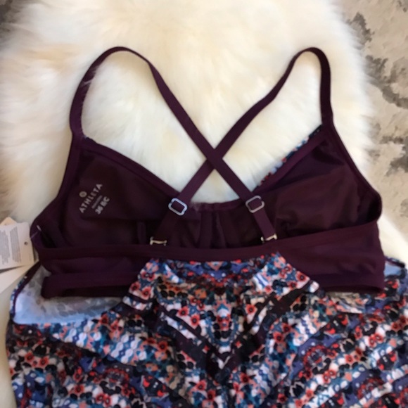 Athleta ⚜️ Marrakesh Quickdri Lycra Tankini Top - Picture 3 of 7